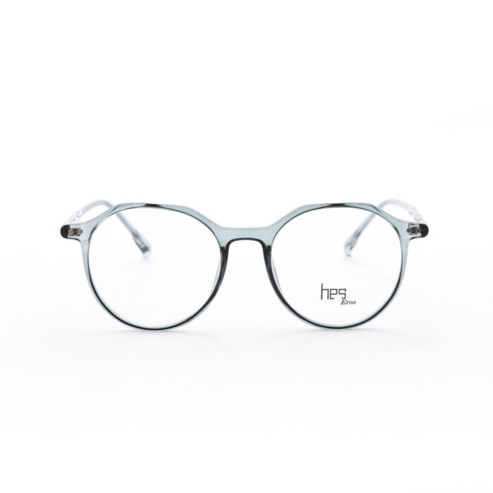Gọng mắt kính cận loạn Tròn vát trên H00 159 Nhựa thời trang - Lục, Hồng, Đen, Xám, Trong - LB Eyewear